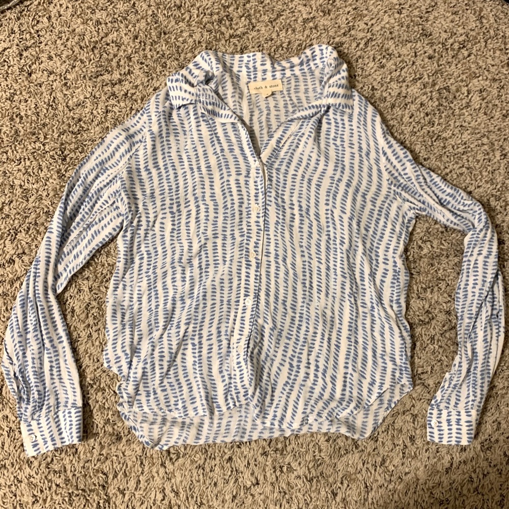 Cloth and Stone button down blouse